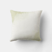 Coussin cabernet rose floral verdure (Verso)