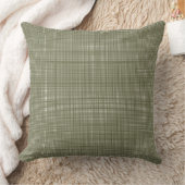 Coussin Cabincore Gingham Vert de Noël Instable (Couverture)