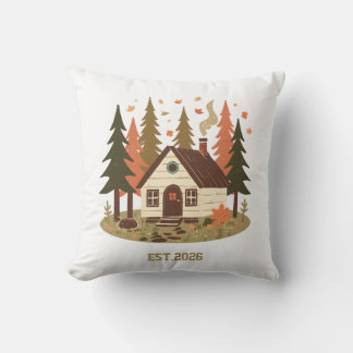 Coussin Cabine de bois confortable Automne et Hiver Produi