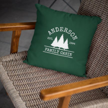 Cabine Nom de famille Forest Green