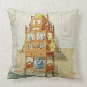 Coussin Cabinet d'exposition, c.1860s-70s (la semaine et