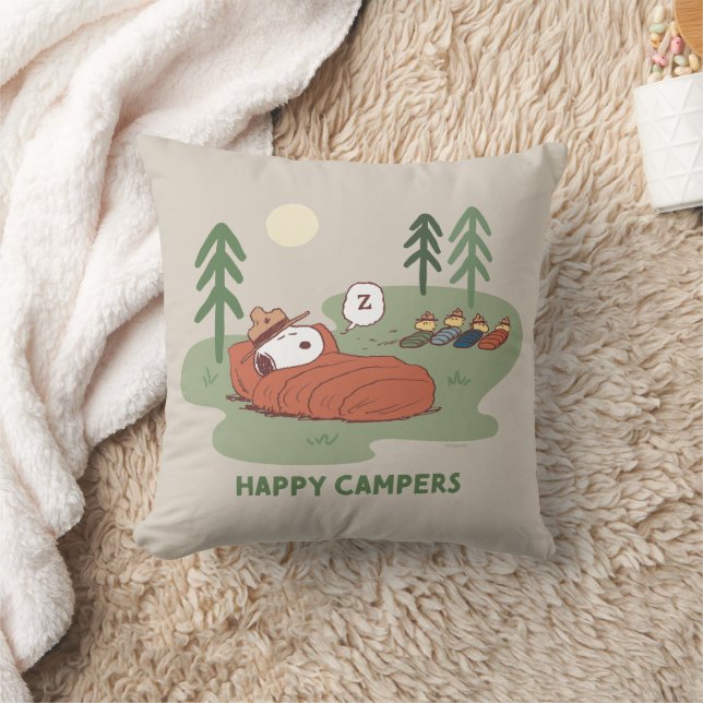 Coussin cacahuètes | Campeurs de couchage Snoopy & Woodsto (Couverture)