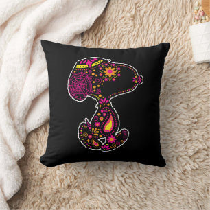 Coussin cacahuètes   Jour décoré du chien