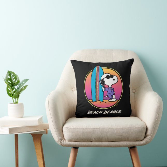 Coussin cacahuètes | Snoopy Beach Beagle (Chaise)