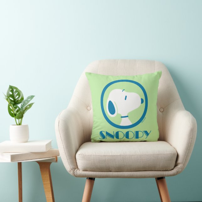 Coussin cacahuètes | Snoopy Blue Deco Dreams (Chaise)