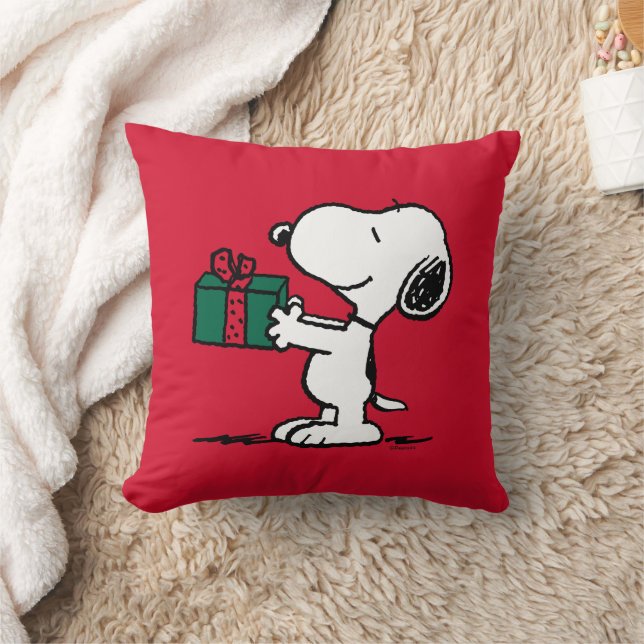 Coussin cacahuètes | Snoopy Christmas Gift Giver (Couverture)