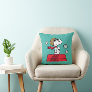 Coussin cacahuètes   Snoopy the Flying Ace