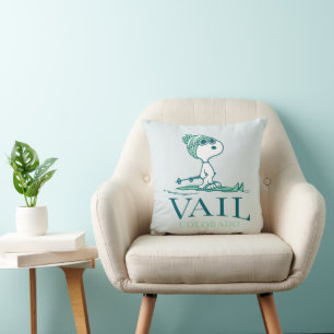 Coussin cacahuètes Snoopy Vail Colorado