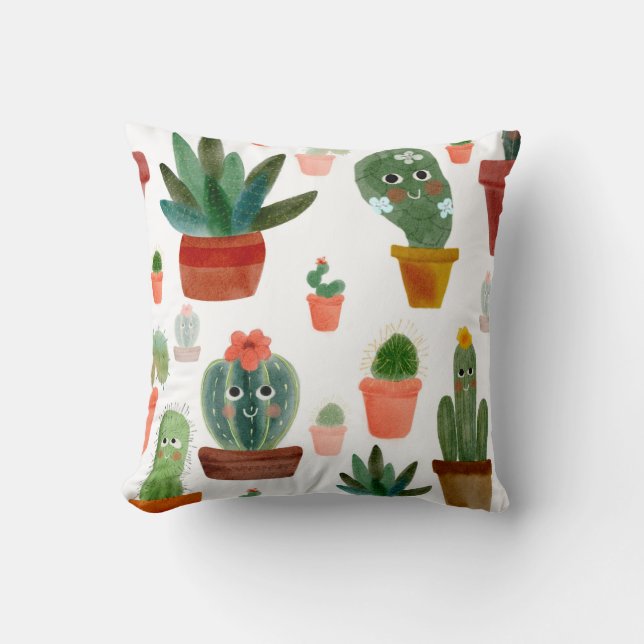 Coussin Cactus (Recto)