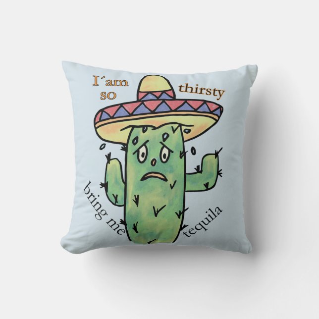 Coussin cactus (Recto)