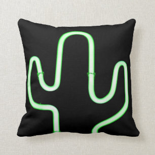 Coussin Cactus au néon