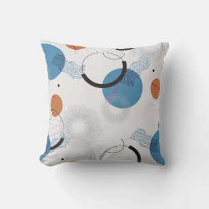 Coussin Cactus colorés : Motif mignon et sans couture