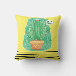 Coussin Cactus mignon