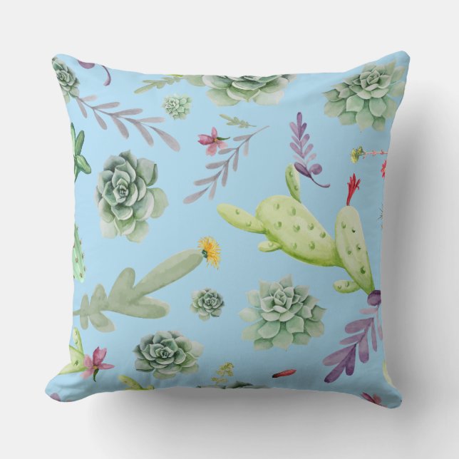 Coussin Cactus Motif 10 (Recto)