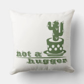 Coussin Cactus Pas un gros cactus drôle dire (Verso)