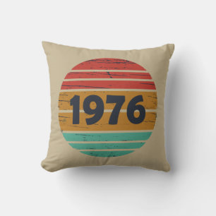 Coussin Cadeau 50e anniversaire millésime 1976