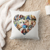 Coussin Cadeau avec Collage de Photos Personnalisé (Couverture)