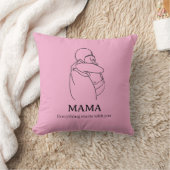 Coussin Cadeau bohème pour maman (Couverture)