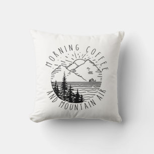 Coussin Cadeau Camper Café Du Matin Et Fêtes D'Air De Mo