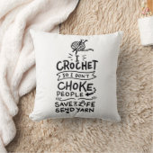Coussin Cadeau Crochet Crocheter (Couverture)