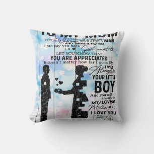 Coussin Cadeau customisé Pour Maman, Citations Mignonnes P