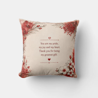 COUSSIN CADEAU D'AMOUR POUR LA FÊTE DES FILLES 