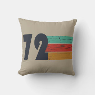 Coussin Cadeau d'anniversaire de 1972