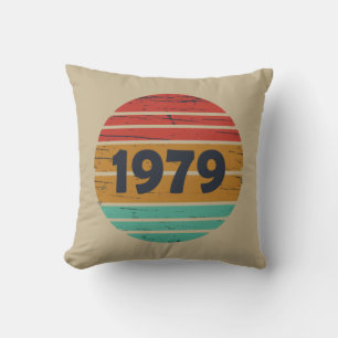 Coussin Cadeau d'anniversaire de 1979