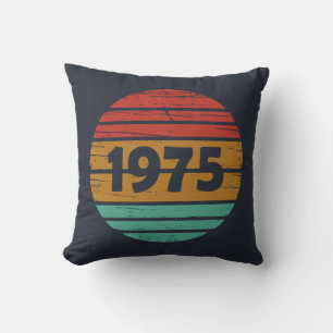 Coussin Cadeau d'anniversaire de naissance en 1975