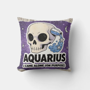 Coussin Cadeau d'anniversaire d'Halloween Squelette du zod