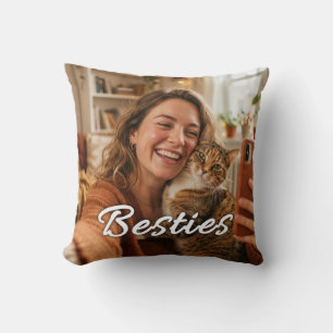 Coussin Cadeau d'anniversaire pour maman amateur de chats