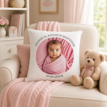 Cadeau de baptême pour fille avec photo spéciale