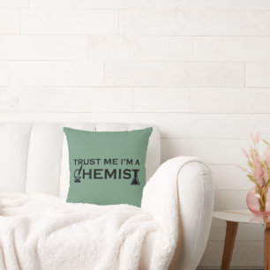 Coussin Cadeau de chimie pour un chimiste drôle