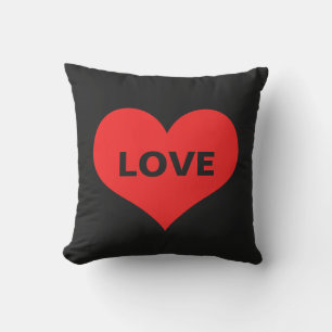 Coussin Cadeau de décoration de la Saint-Valentin Cute Lov