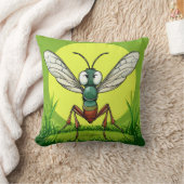 Coussin 🦟 Cadeau de décoration intérieure humoristique Mo (Couverture)