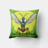 Coussin 🦟 Cadeau de décoration intérieure humoristique Mo (Verso)