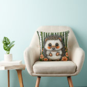 Coussin 🦔🌲 Cadeau de décoration mignonne de hérisson de (Chaise)