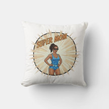 Cadeau de fête des mères de style bande dessinée S