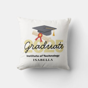 Coussin Cadeau de fin d'études personnalisé - Promotion 20