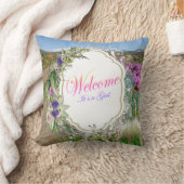 Coussin Cadeau de jetée de couverture de bébé de douche de (Couverture)