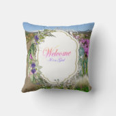 Coussin Cadeau de jetée de couverture de bébé de douche de (Verso)
