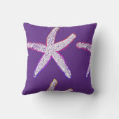 Coussin Cadeau de la fête des mères étoile de mer multicol (Verso)