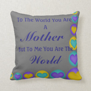 Coussin Cadeau De La FÊTE DES MÈRES Pour Maman Cadeau Co