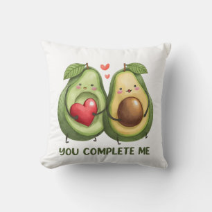 Coussin Cadeau de la Saint-Valentin Avocat Tu Me Complètes