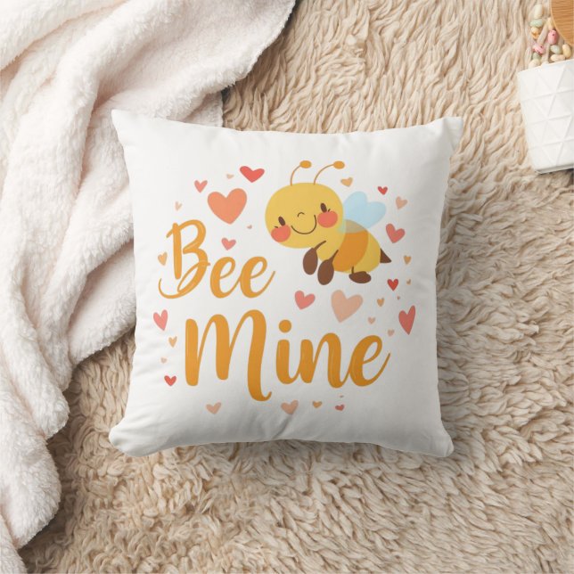 Coussin Cadeau de la Saint-Valentin drôle et mignon (Couverture)