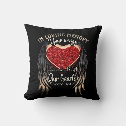 Coussin Cadeau de la Saint-Valentin Mémoire Amoureuse (Recto)