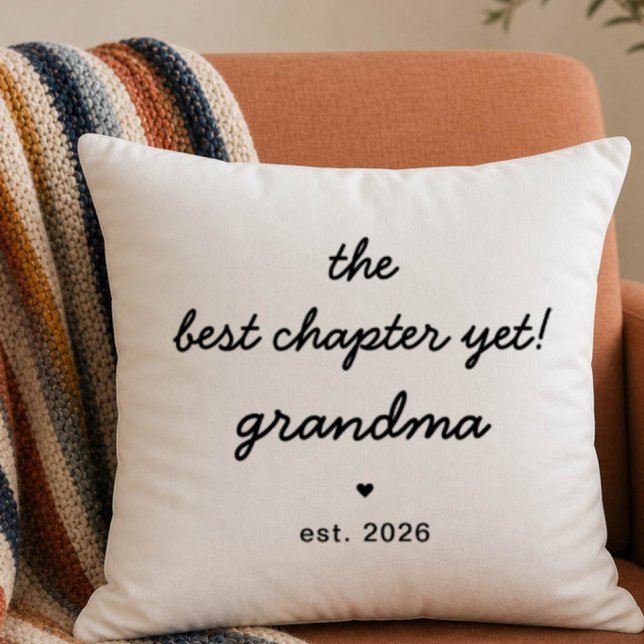 Coussin Cadeau de l'oreiller de grand-mère | Meilleur chap (Créateur téléchargé)