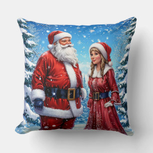 Coussin 🎅Cadeau de maison confortable pour couple de Noël