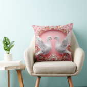 Coussin Cadeau de mariage Colombes de mariage (Chaise)
