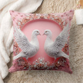 Coussin Cadeau de mariage Colombes de mariage (Couverture)